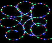 Cordon lumineux à LED multicolore 18 mètres