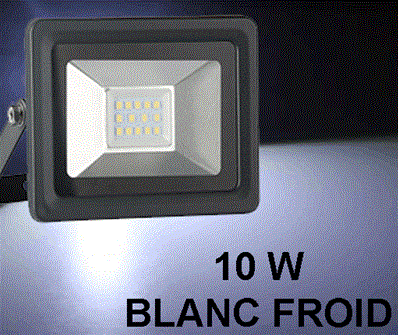 Projecteur Led 10W Blanc Froid