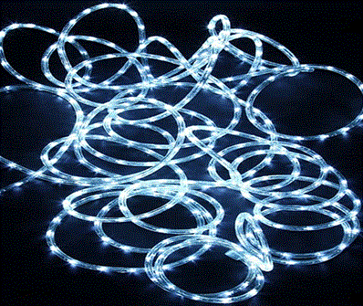 Cordon lumineux à LED blanc froid 12 mètres