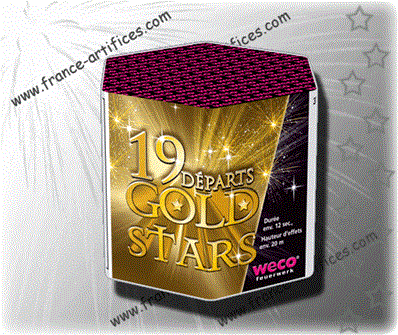 Compact 19 tirs 11mm Gold Stars